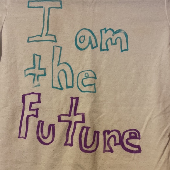 Unisex/Boys M (7/8) Old Navy X Boys and Girls Club “I am the future” T-Shirt - Picture 4 of 4